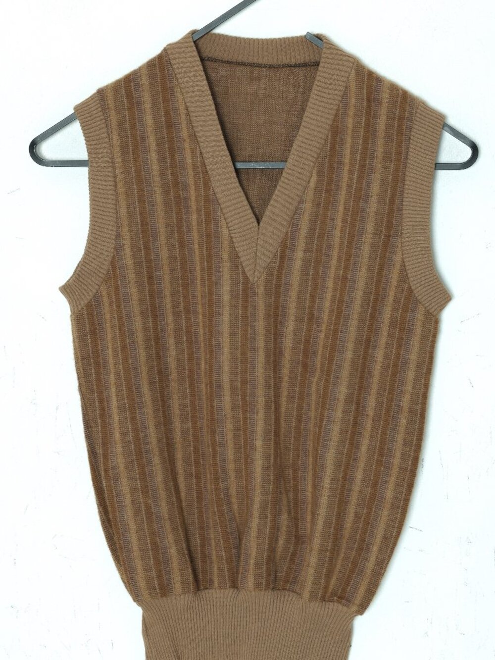 Late-1970s, Fine-Gauge Wool-Rich Slipover